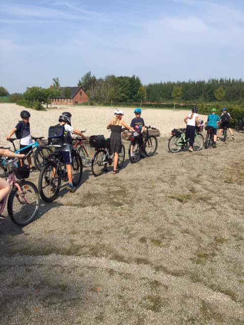 4kløverbørn på cykeltur