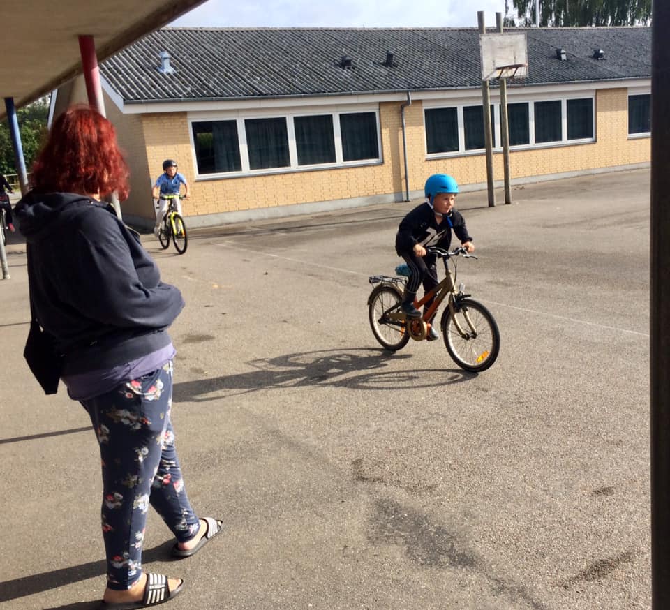 Alle børn cykler