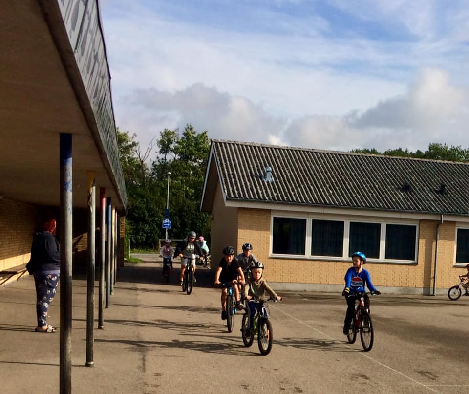 Alle børn cykler