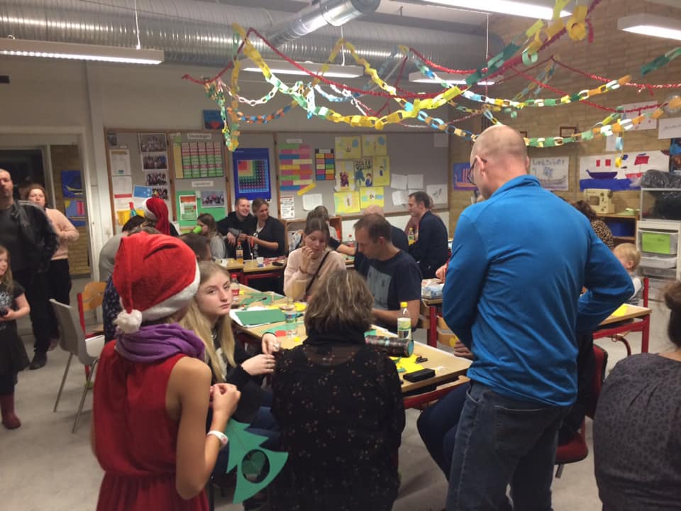 Juleklip og julehygge på 4kløverskolen i Frørup
