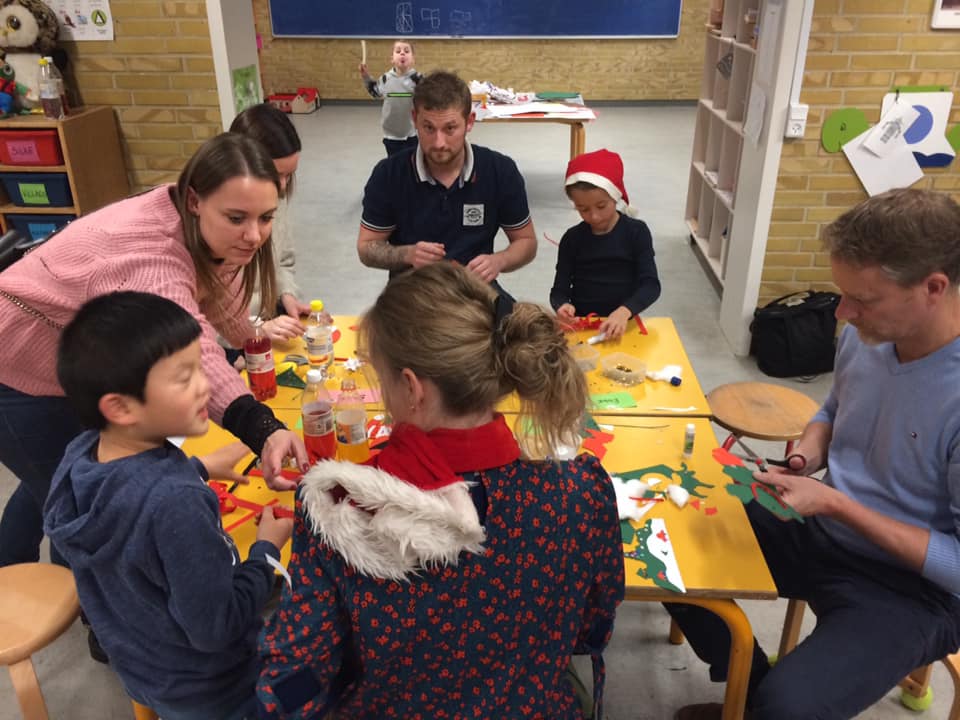 Juleklip og julehygge på 4kløverskolen i Frørup