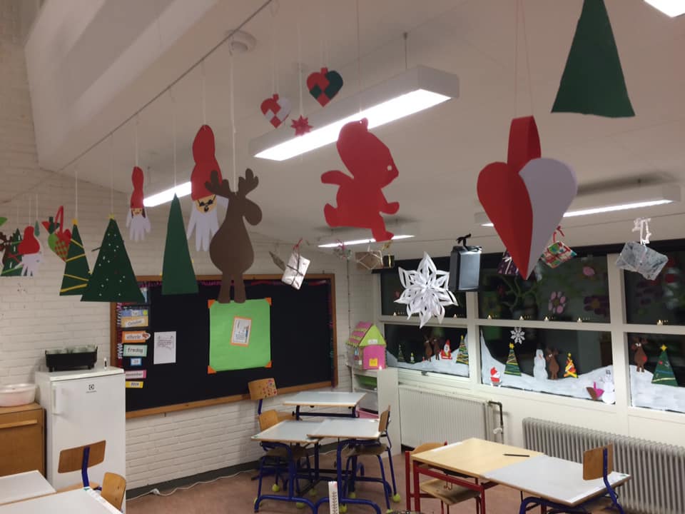 Juleklip og julehygge på 4kløverskolen i Frørup