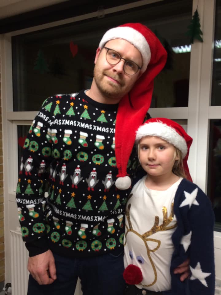 Juleklip og julehygge på 4kløverskolen i Frørup