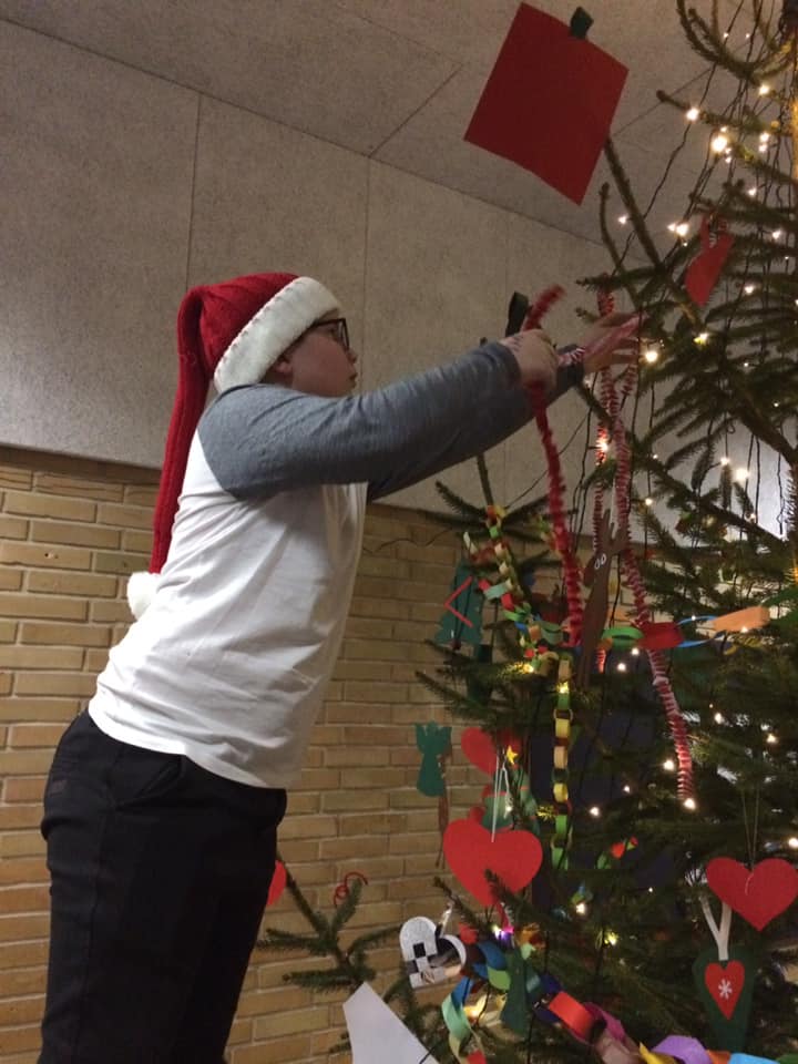 Juleklip og julehygge på 4kløverskolen i Frørup