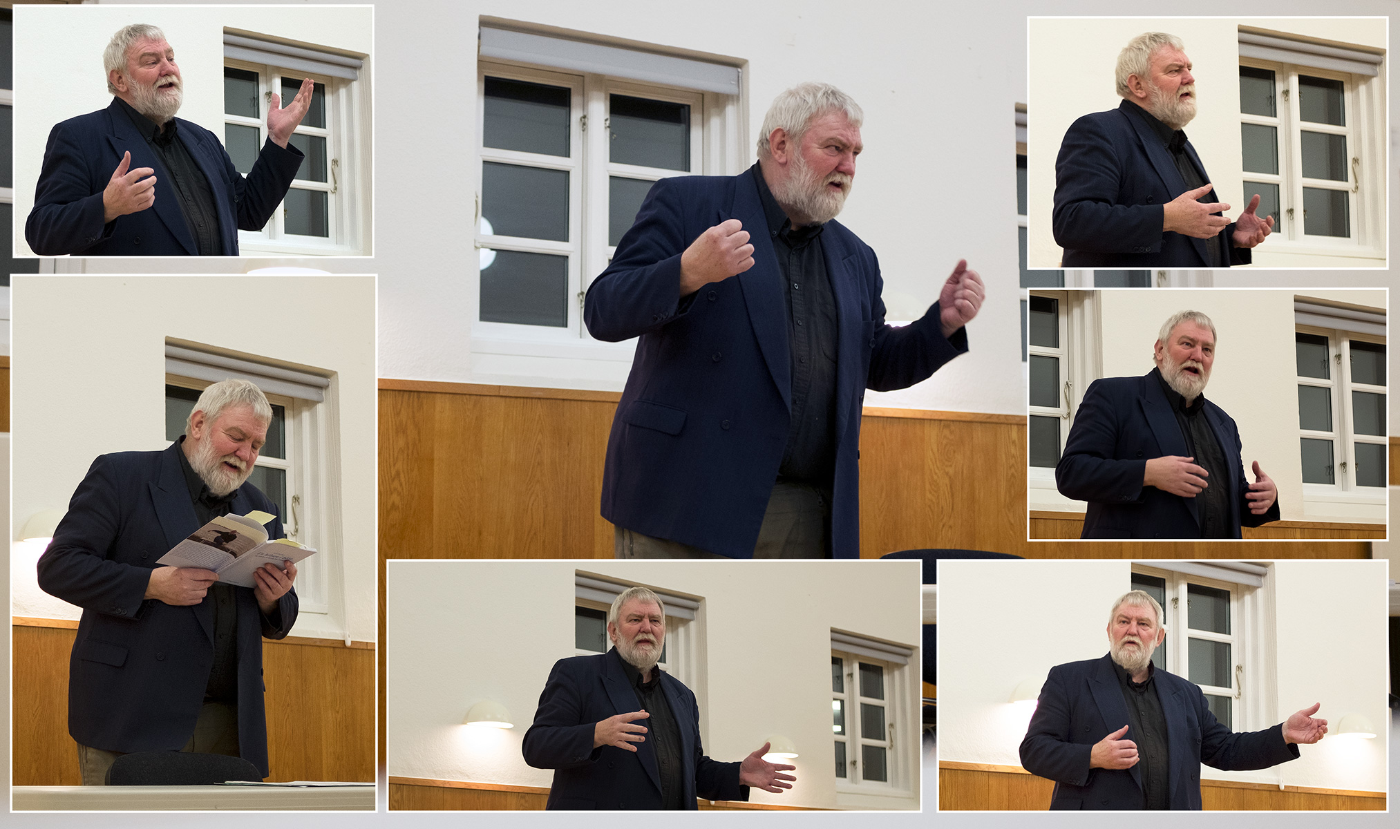 Arne Mariager i Tårup Forsamlingshus