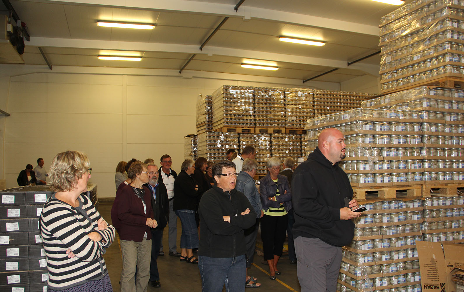 Rundvisning på Tenax Sild