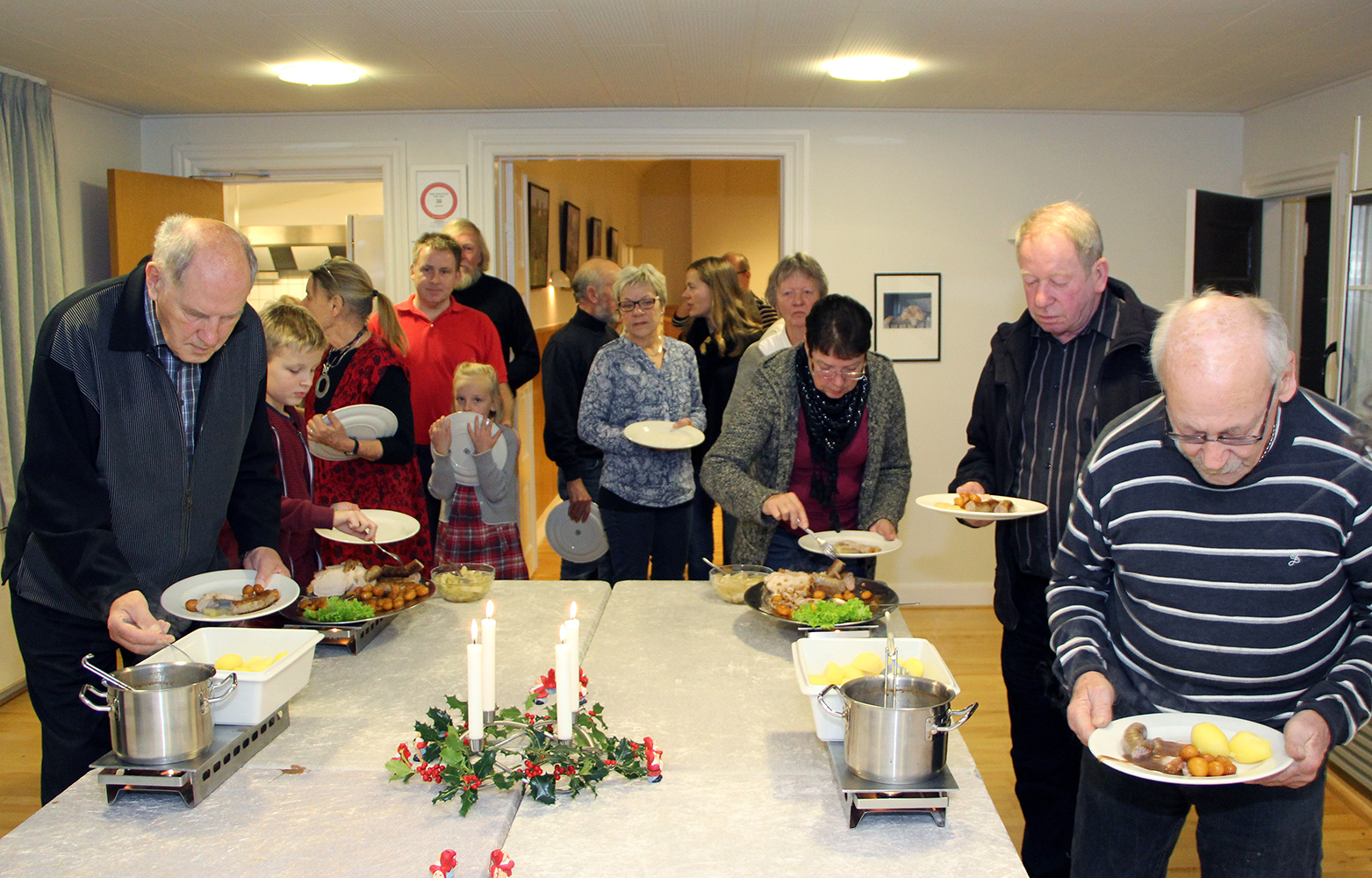 Julefællesspisning den 4. december 2014