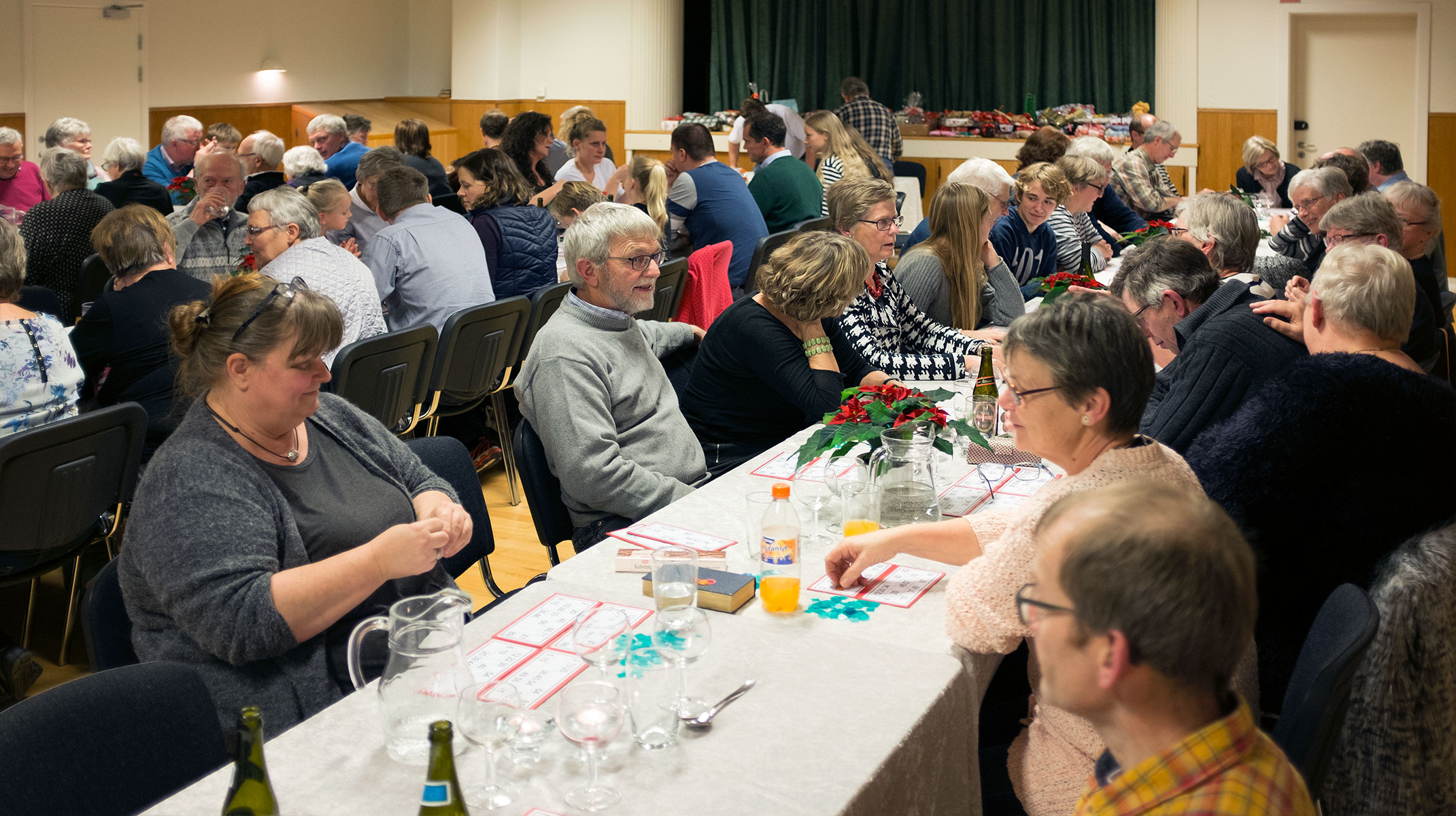 Julefællesspisning og Bankospil