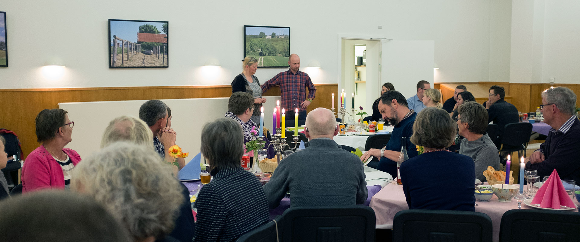 Ristaffel i Tårup Forsamlingshus