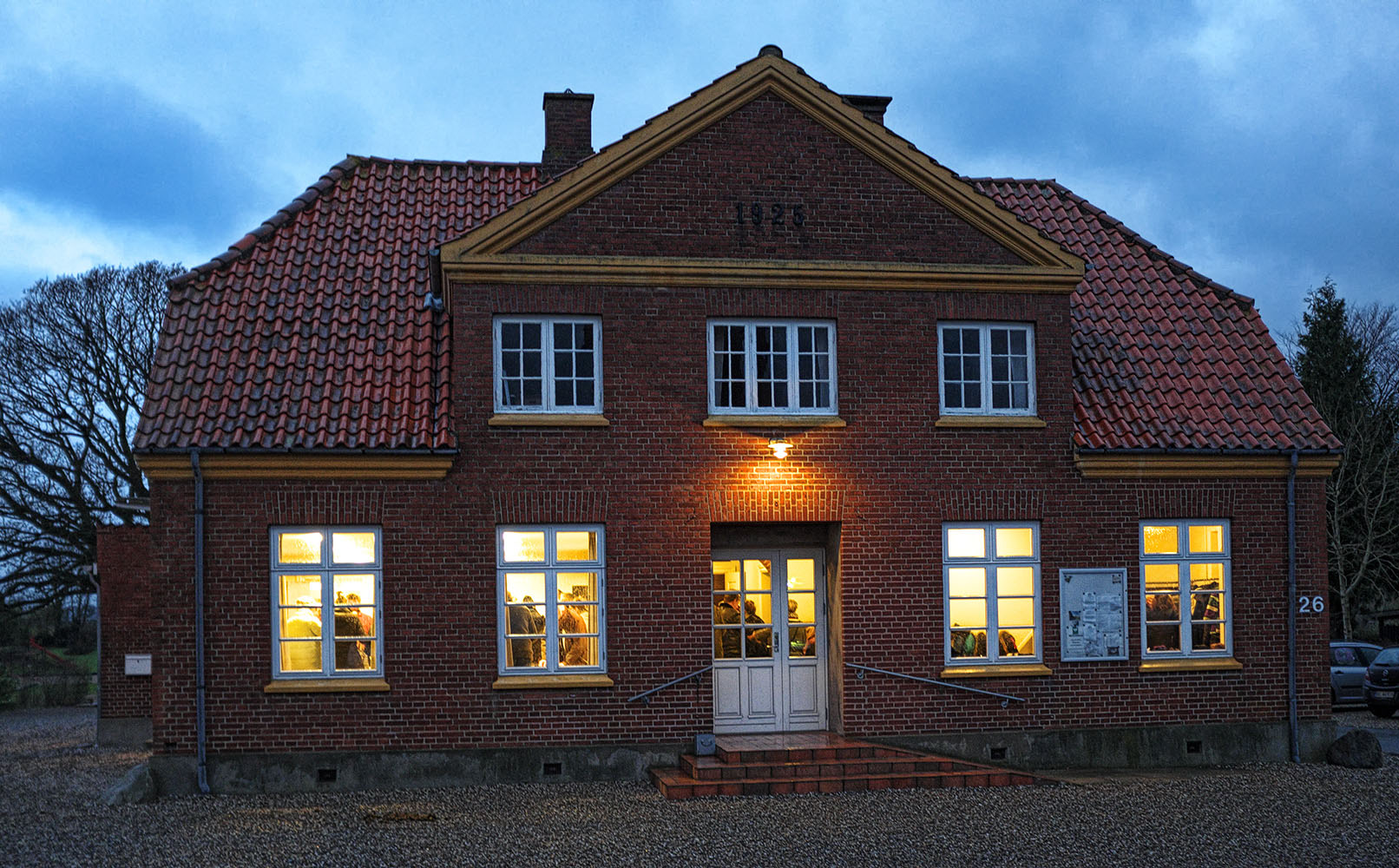 Juletræet tændes ved Tårup Kirke