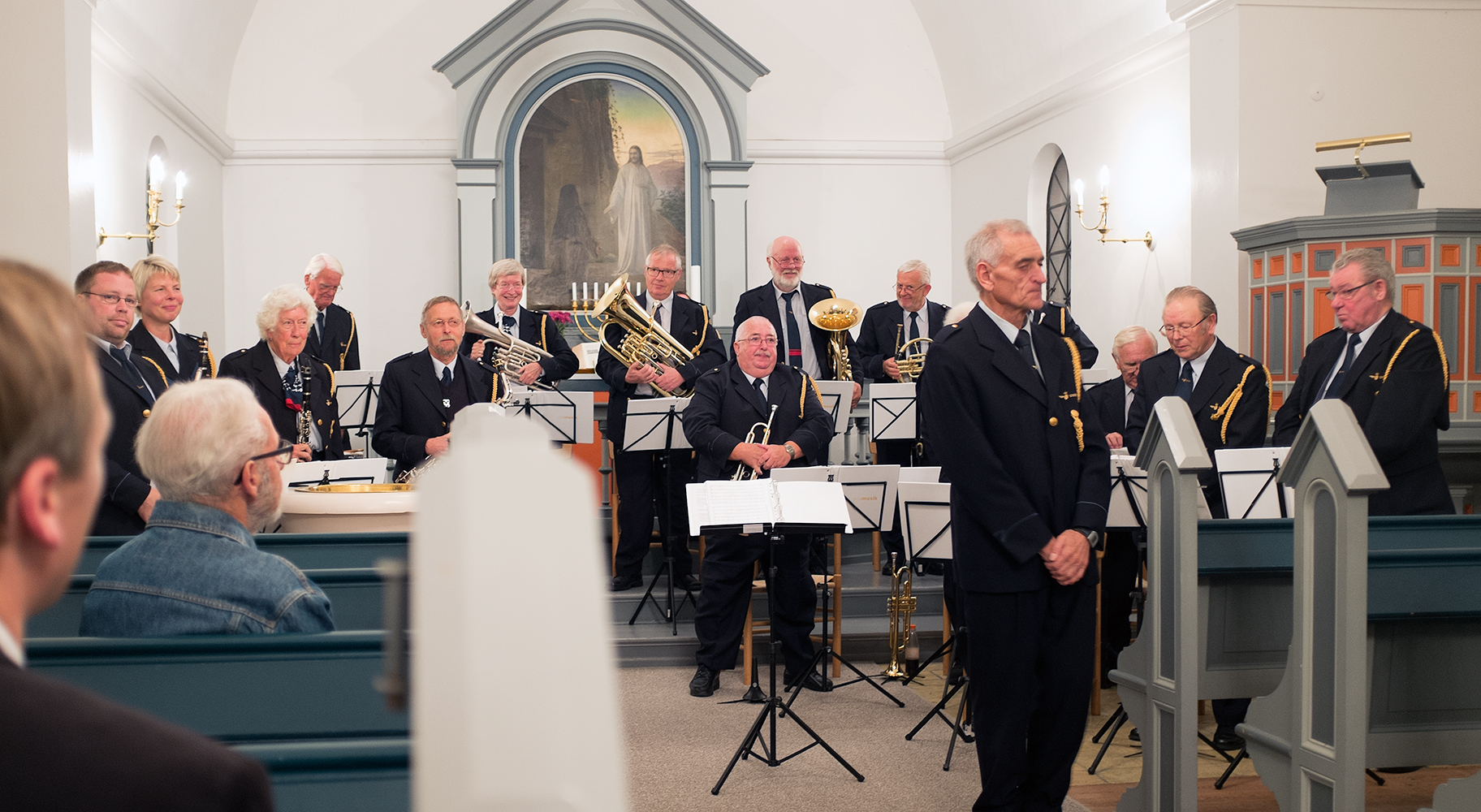 Nyborg Jernbane Orkester får velfortjent stort bifald