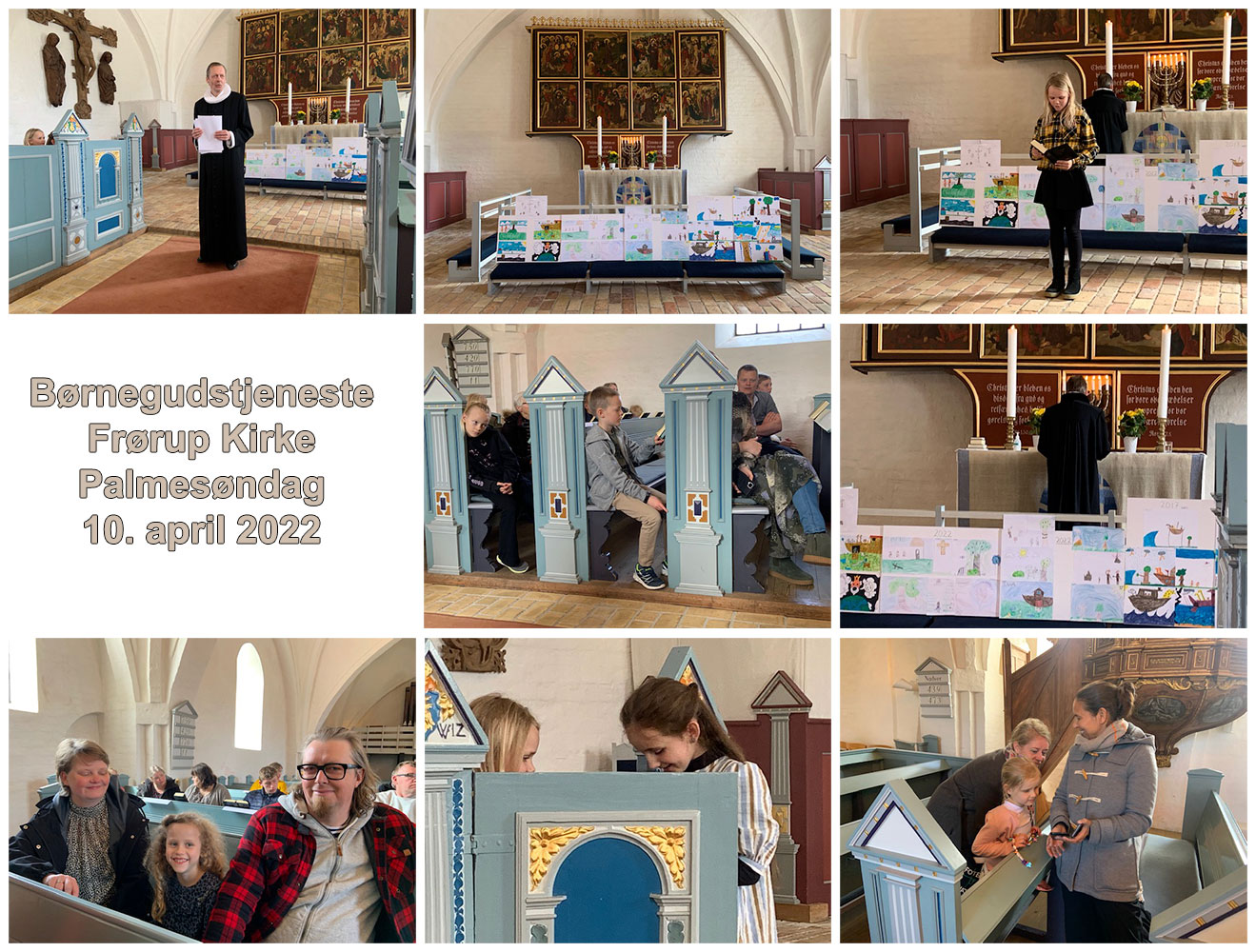 Børnegudstjeneste Palmesøndag i Frørup Kirke