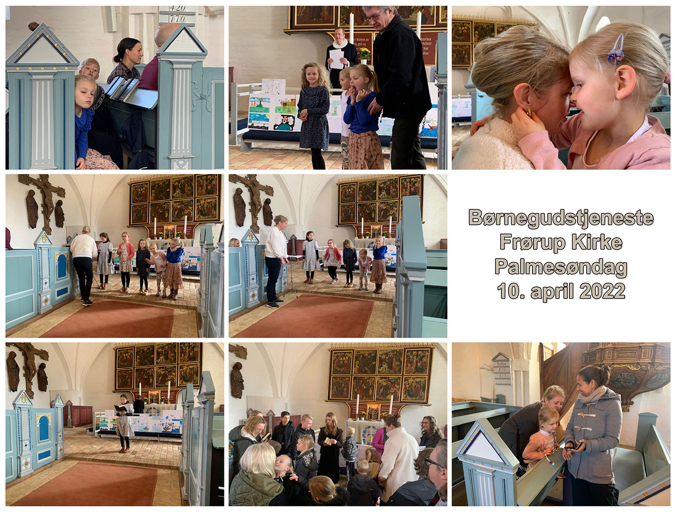 Børnegudstjeneste Palmesøndag i Frørup Kirke