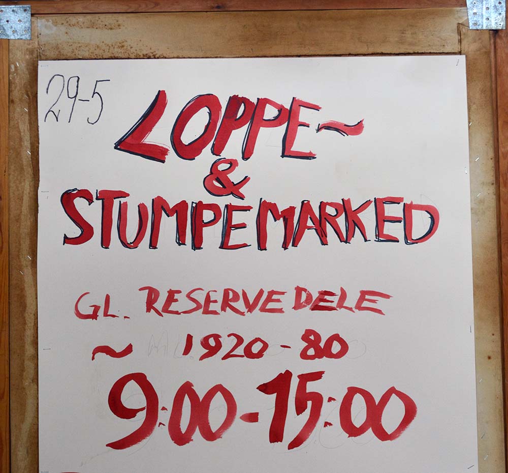 Stumpe og Loppemarked i Øksendrup