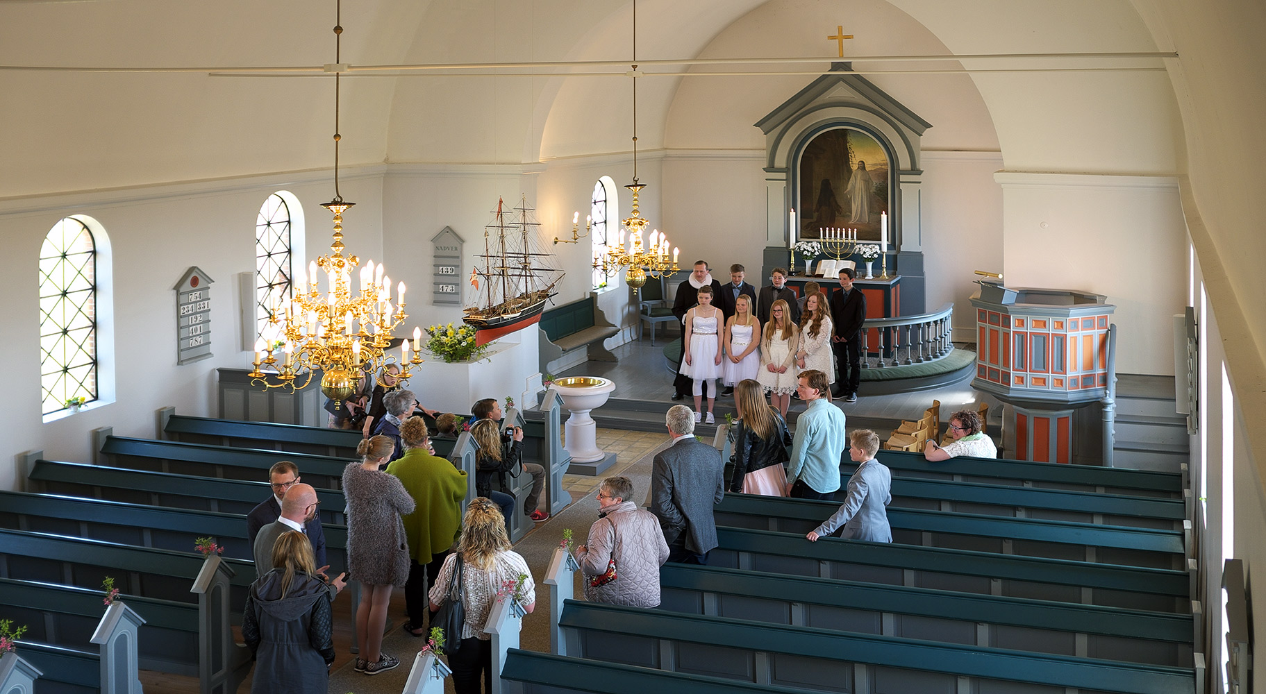Konfirmation i Tårup Kirke 3. maj 2015