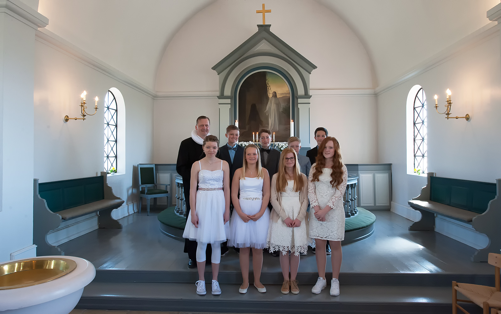 Konfirmation i Tårup Kirke 3. maj 2015