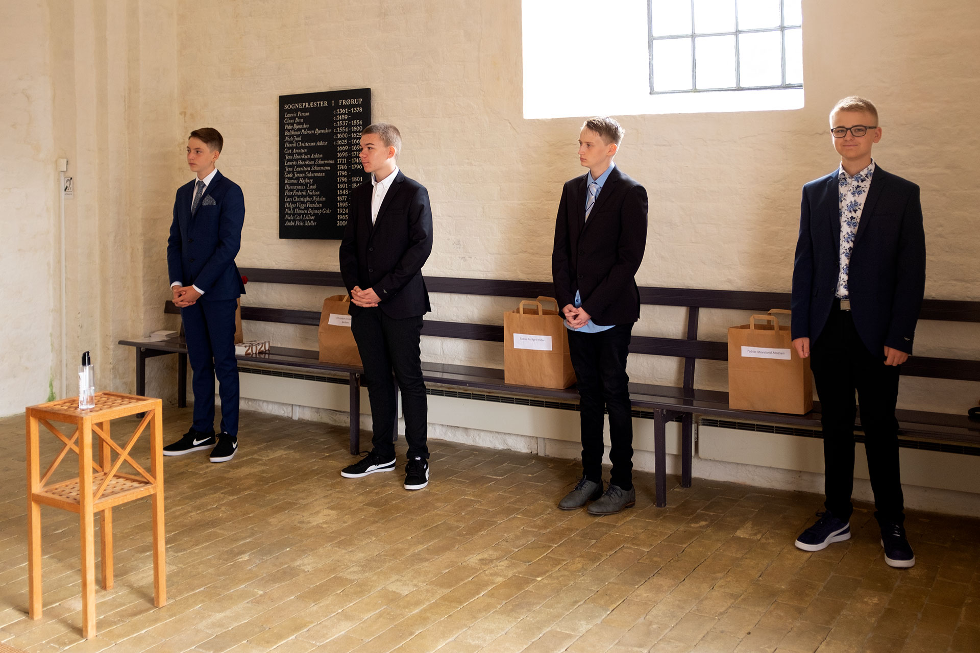 Konfirmation i Frørup Kirke 2020
