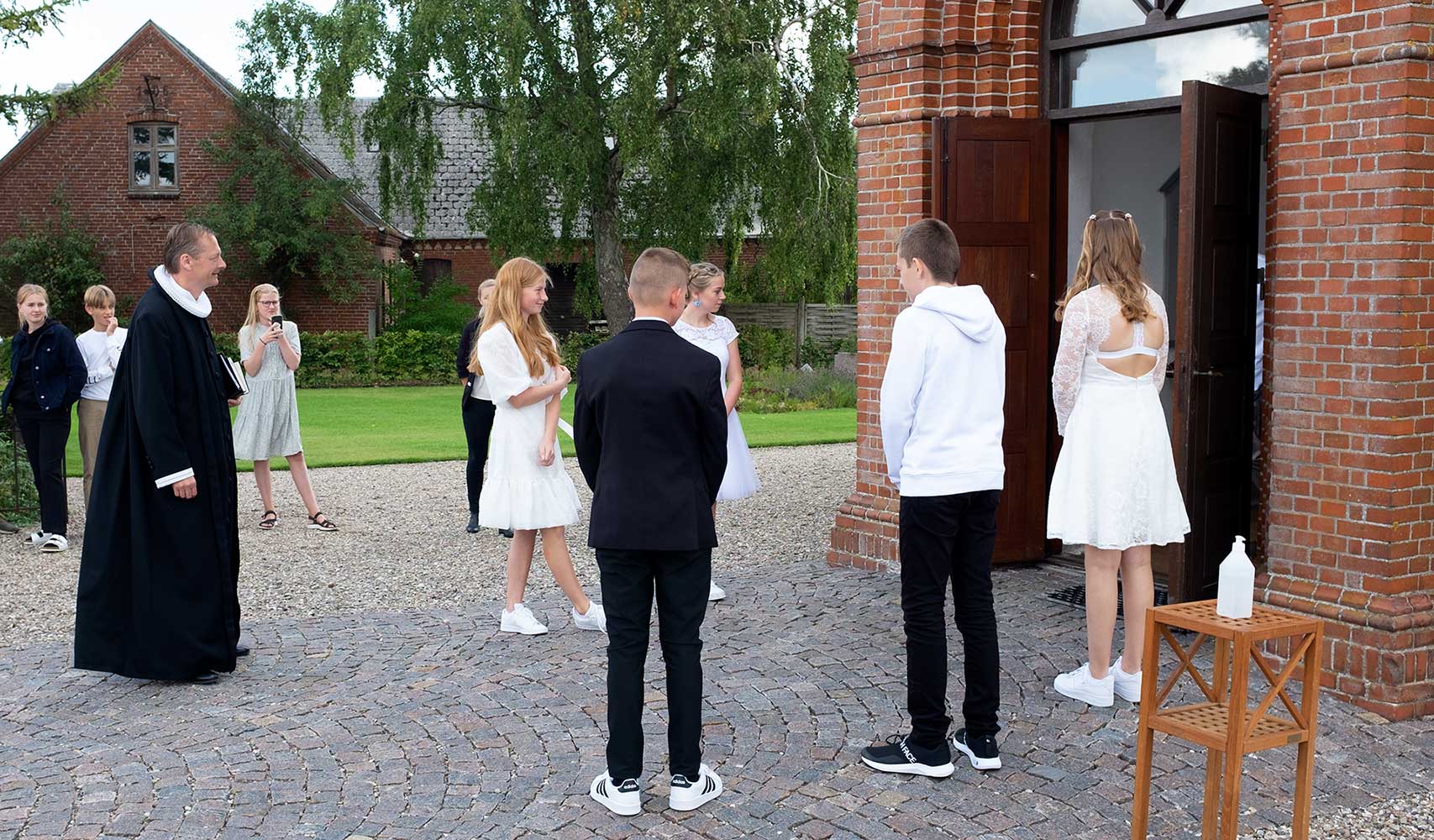 Konfirmation i Tårup Kirke den 30. august 2020