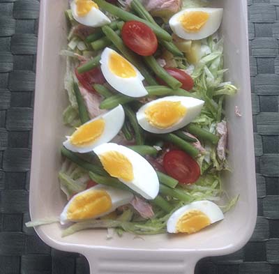 Lindas køkken i april