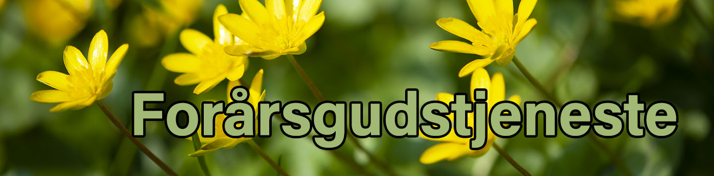 Forårsgudstjeneste - med kor og kaffebord
