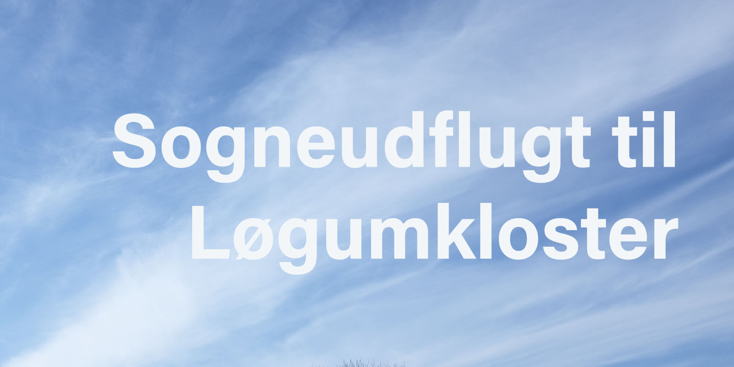 Sogneudflugt til Løgumkloster