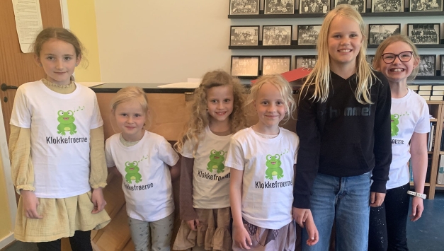 Børnekoret Klokkefrøerne - medvirker ved Børne- og ungegudstjenesten