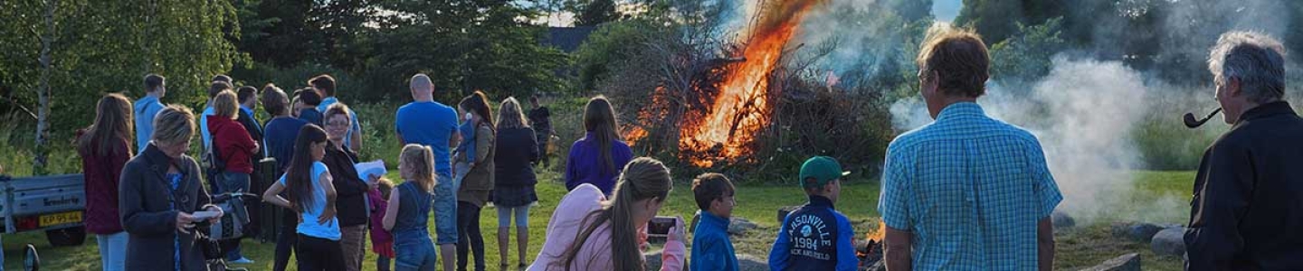 Sankt Hans aften på Frørupgaard 